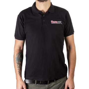 Killer Ink Polo Shirt in Zwart