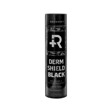 Recovery Derm Shield - 25 cm x 7.3 m (10" x 8 Yard) Beschermend Verband Roll - Black
