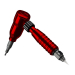 Cheyenne Hawk Spirit Drive + Grip Pakket in Rood