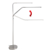 Daylight Slimline LED Vloerlamp