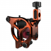 FK Irons AL13 Galaxie III Aluminium Tattoo Machine in Tangerine - Conventional Liner