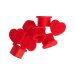 Killer Beauty Heart Shaped Silicone Ink Cups - Jar of 200