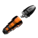 Spektra Xion Rotary Machine in Black / Tangerine