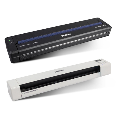 Brother PocketJet PJ-723 A4 Mobiele Printer / DS-820W Scanner Pakket