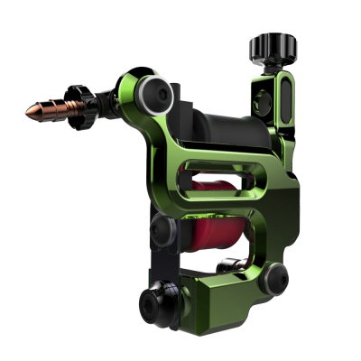 FK Irons AL13 Roswell Aluminium Tattoo Machine - Kryptonite - Power Liner