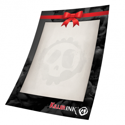 Killer Ink 25EUR Cadeaubon