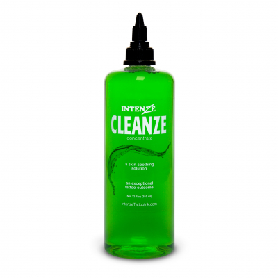 Intenze Ink Tattoo Cleanze Schoonmaak Solution 360ml (12oz)+B3479