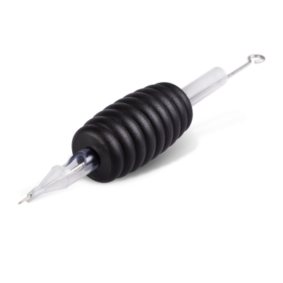 Pak met 5 Killer Ink Wegwerp Grip / Tip 19mm Diamond Tubes Voorverpakt met Bug Pin 0.25MM Round Liner Naalden